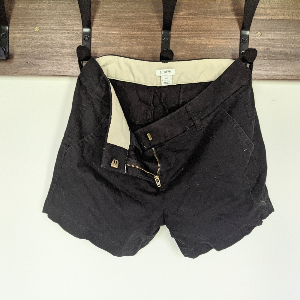 2/$20 J Crew Factory Black Chino Shorts